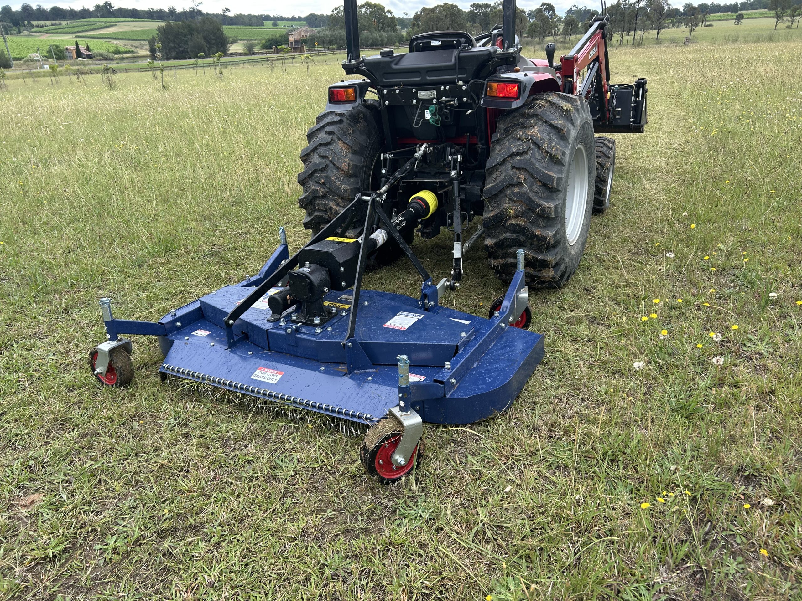 SXM Finishing Mowers are ideal for maintaining turf around residences, house paddocks, acreage, driveways, polo fields, golf courses or playing fields.
